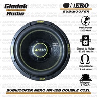 Subwoofer Nero Double Magnet 12 INCH DOUBLE VOICE COIL NR 128