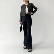 Flare Pants - Highwaist Flare Pants - Highwaist Curly Cutbray