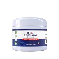 ALFLEXIL Glucosamine &amp; Chondroitin Cream with MSM &amp; Collagen | Natural Cream for Men &amp; Women |