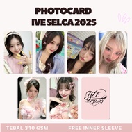 IVE Selca Photocard Premium lomo card Photocard unofficial Wonyoung Liz Yujin Lesso Gaeul ive