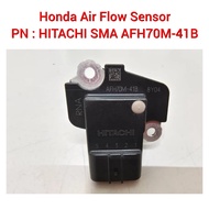 Honda Air Flow Sensor Stream RN6 RN8 Civic FD Jazz GE City TMO Accord Tao 2.0cc / Air Mass 5 PIN Hitachi SMA AFH70M-41B