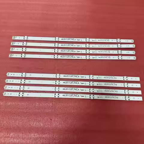 8 PCS LED backlight strip for TV 49LH5100 49LH570 49LH570A 49UM6950 49LH51_FHD_A/B SSC_49inch_FHD_A 