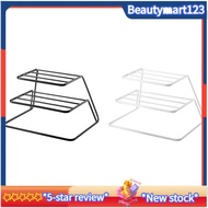 【BM】2 Tier Dish Rack Stainless Steel Kitchen Dish Drainer Cup And Dish Organizer