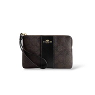 กระเป๋าคล้องมือ COACH CORNER ZIP WRISTLET [CW854IMXAQ]