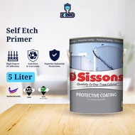 Sissons Self Etch Primer 5L (Cat Anti Karat Untuk Besi, Aluminium Dan Stainless Steel)