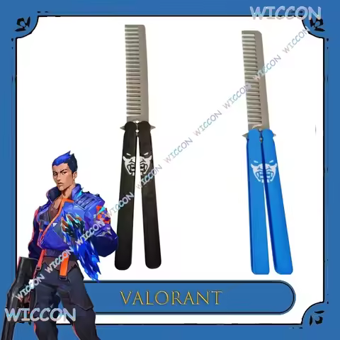 Game Christmas Cos VALORANT Yoru Kunai Comb Cosplay Hair Accessory Anime Stylish Prop Halloween Cost