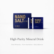 NanoSalt High-Purity Mineral Drink Sachet | Daily Hydration • Energy • Body Balance