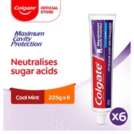 [Bundle of 3] Colgate Sugar Acid Neutraliser Cool Mint Toothpaste 225g x 2