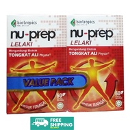 Alpro Pharmacy Nu Prep Tongkat Ali 60s x 2 (Mens Health Value Pack) Exp. Date: 11/2024