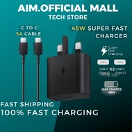 25W / 45W Type C Super Fast Charging Type C to Type C Compatible Android