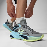 Iverson Actual Combat Basketball Shoes High-Top Mesh Breathable Wear-Resistant Anti-Slip Sports Shoe
