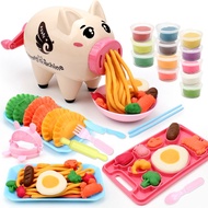 Piglet noodle machine ice cream noodle Maker ice cream Plasticine tool set