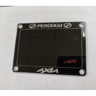 ROAD TAX STICKER HOLDER - PERODUA AXIA - FOR STYLE ROAD TAX STICKER