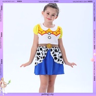 hiCosplaydy Toy Story Cowgirl Jessie Baby Dress Cosplay