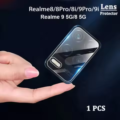 9H Tempered Glass Rear Camera Lens Protector For Realme 9 5G/Realme 8 5G/Realme 8 Pro 4G/Realme 8i/9