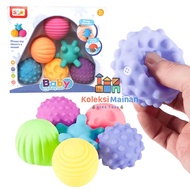 Baby Toys Multifunction Ball Touch Soft Ball Set Rubber Ball Pool Sound