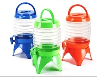 5L Collapsible Portable Compact Picnic Camping Drinking Water Storage Container Foldable Water Bucket Drink Dispenser