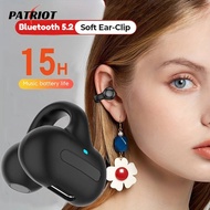 Mini Bluetooth 5.2 Earphones / Creative Wireless Ear Clips Earbuds / Portable Lightweight Sports Headset / Non In Ear Mono Ear Bud / Comfortable Bone Conduction Headphones