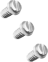 Flat Screws 3.90mm Replacement for Cartier Love Bracelet Screws 3 PCS, Alloy Steel