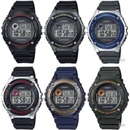 [2 YEARS WARRANTY] ORIGINAL CASIO WATCH W-216H STANDARD DIGITAL WATCH JAM TANGAN LELAKI JAM TANGAN UNISEX