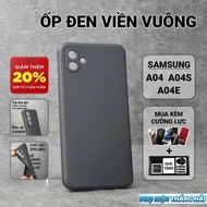Samsung A04, A04s, A04e PKTH Case Plain black Case | SS galaxy flexible phone case protects the Sams