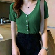 SUETERKU NAOMI V NECK KNIT