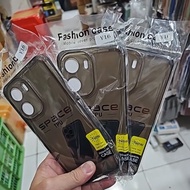 Space Grey Case All Type Samsung II Silicone Case Space All Type vivo (Black GREY)