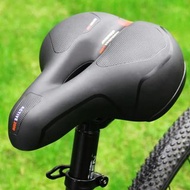 1pcs Bicycle Seat Soft Waterproof Double Shock Absorber Bicycle Saddle Cushion Seat Comfortable and 