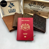 Cow Leather Passport Cover Malaysia Passport Holder