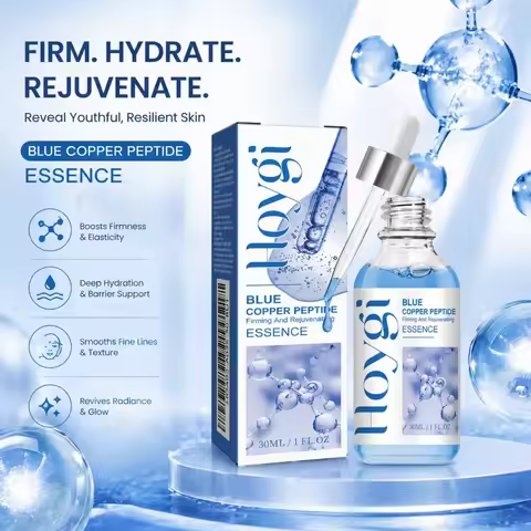 Copper Peptide Serum Firming Rejuvenating for Sensitive Dry Moisturizing Brightening Soothing Face S