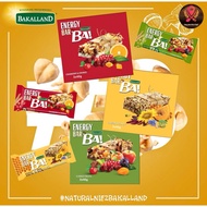 Box of 3 ENERGY BAKALLAND BA ENERGY Cereal Bars 3 SUPER DELICIOUS FLAVORS