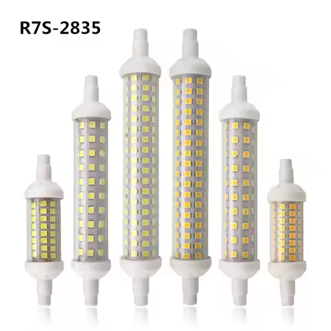 R7s LED COB Lamp 220V 78mm 118mm 135mm Dimmable Lamp Bulb SMD 2835 Replace Halogen Light LED Spotlig