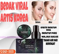 Sunisa Bedak set Glowing Ori Bpom- Bedak Korea-bedak anti lengket-bedak-bedak waterproof-bedak viral