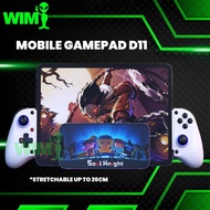 D11 Wireless Mobile Gamepad Controller HALL Effect Type C For iPhne Android Stretching Joystick Game