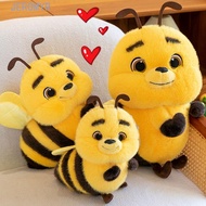 JEROMY5R Stuffed Bee Doll, Sofa Pillow Kawaii Bee Plush Toy, Funny Cartoon 25/33cm Plush Doll Bee An