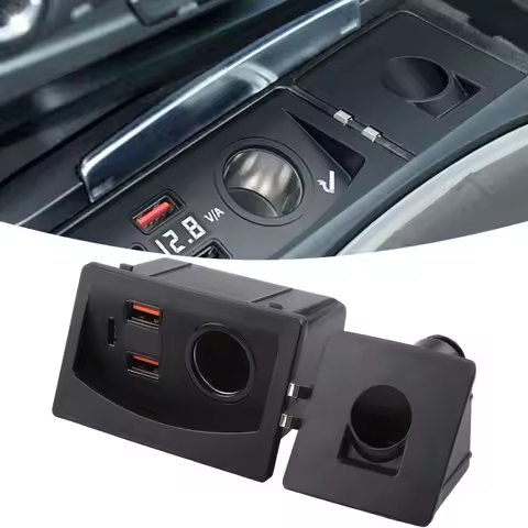 Car Fast Charging Panel Adapter 15W For A4 A4L A5 S4 S5 Q5 B8 Automotive Interior Electronic Accesso