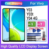 OEM For Vivo Y03 Y03t Y04 4G LCD Display Touch Screen Digitizer Replacement