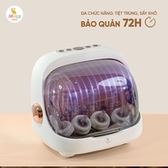 Máy úp bình sữa bản mới tiệt trùng sấy khô tia UVC Moaz BéBé MB044 Ion | Chính hãng