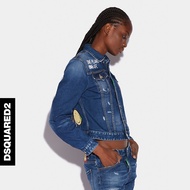 DSQUARED2/D2 Power 2022 Spring Summer ONELIFE Ladies Printed Simple Casual Denim Jacket Jacket