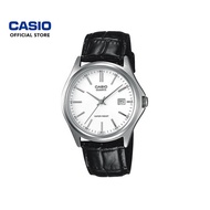 Casio General MTP-1183E-7A Black Leather Band Men Watch