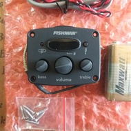 FISHMAN ISYS MINI EQUALISER PREAMP TUNER FISHMAN- GERBANGS SHOP