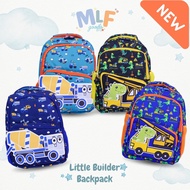 MLF Goods Little / Kindergarten Backpack MLF Goods Little Builder Backpack Dino Mixer 3D Cute