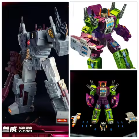 In Stock SIYANG Culture Transformation Y-C001 Metroplex defense fortress YC-002 Scorponok Action Fig