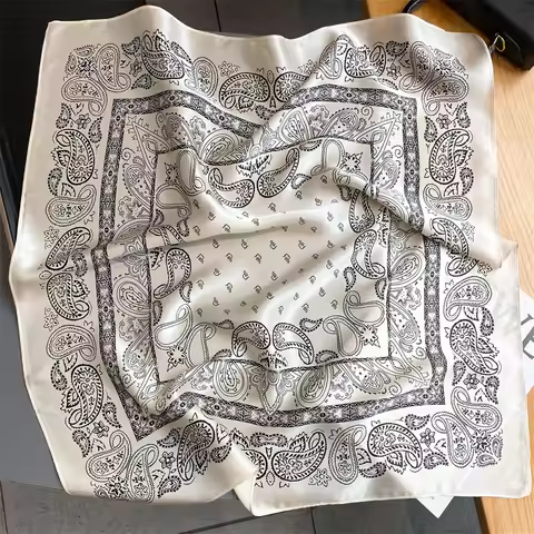 100% Real Silk Scarf New Natural Shawl Wraps Women Ladies Fashion Scarves Foulard Bandana Square Hea