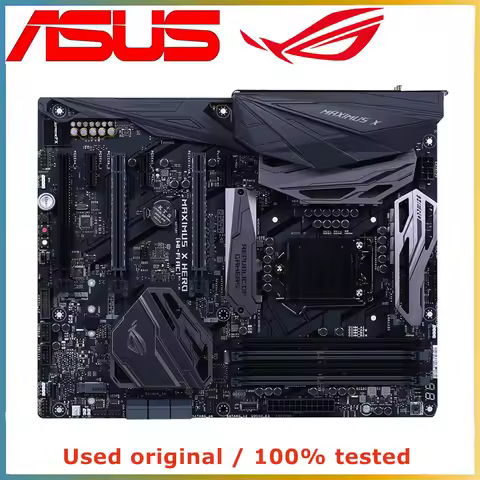 For ASUS ROG MAXIMUS X HERO WI-FI AC Motherboard Z370 LGA1151 ATX DDR4 Max 64GB