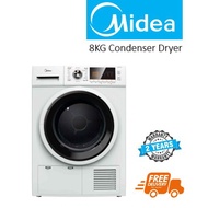 MIDEA 8KG Condenser Dryer (FREE STACKER)