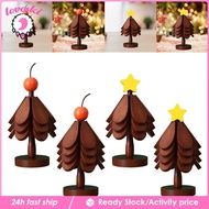 [Lovoski] Christmas Shape Placemat Foldable Heat Insulation Pad Tea Mat Heat Pad Heat Pad