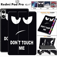 Xiaomi Redmi Pad Pro 12.1 inch 2024 Tablet Cover PU Leather Case with Auto Wake Function Stand Flip Leather Tablet Case