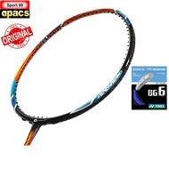 Apacs Asgardia Control【 Install with String】Yonex BG6 Badminton Racket -Orange Blk Glo(1pcs)