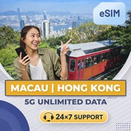 Hong Kong & Macau 5G eSIM ⚡ 3–30 Days | 1–30GB High Speed Data | Instant Delivery
